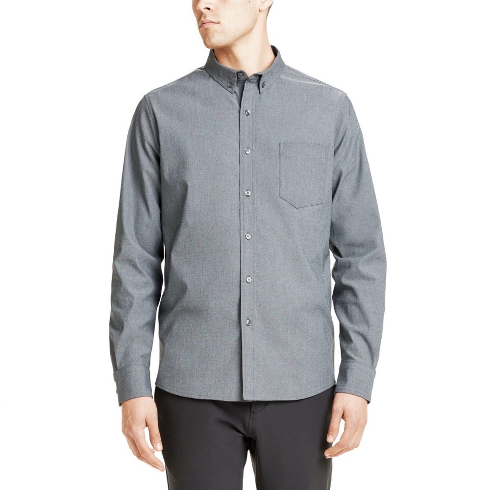 NEW Proof Charcoal Performance Oxford Men’s XL